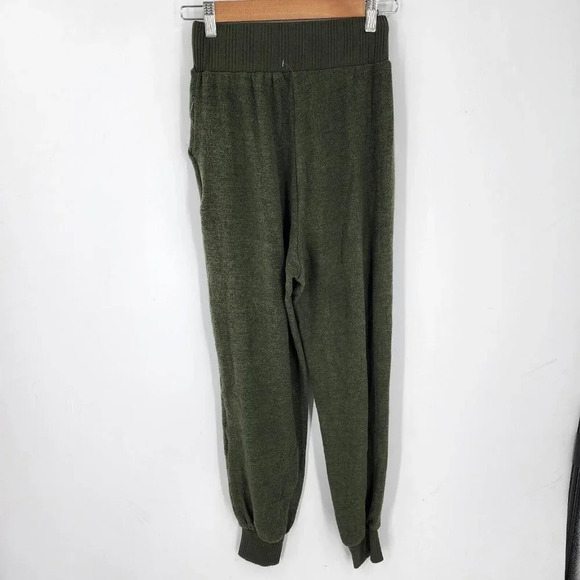 Lavish Lounge High Waisted Drawstring Elastic Waist Knit Jogger Pant Size 4 NWOT - Picture 3 of 12